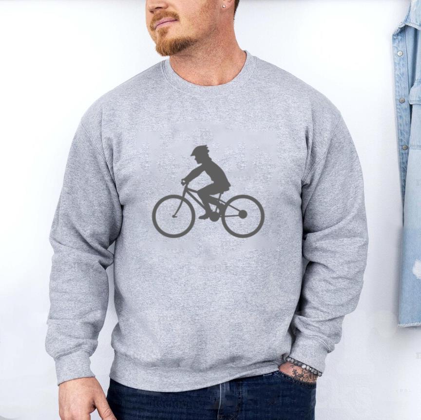 Child Cyclist Silhouette Sweatshirt