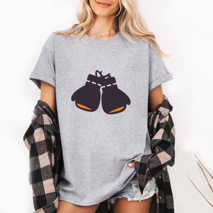Flat Boxing Gloves Icon T-Shirt