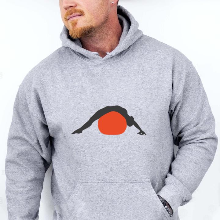 Pilates Girl Silhouette Hoodie