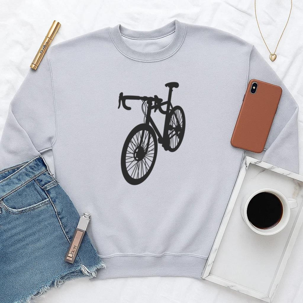 Racing Bicycle Silhouette Sweatshirt - Image 3