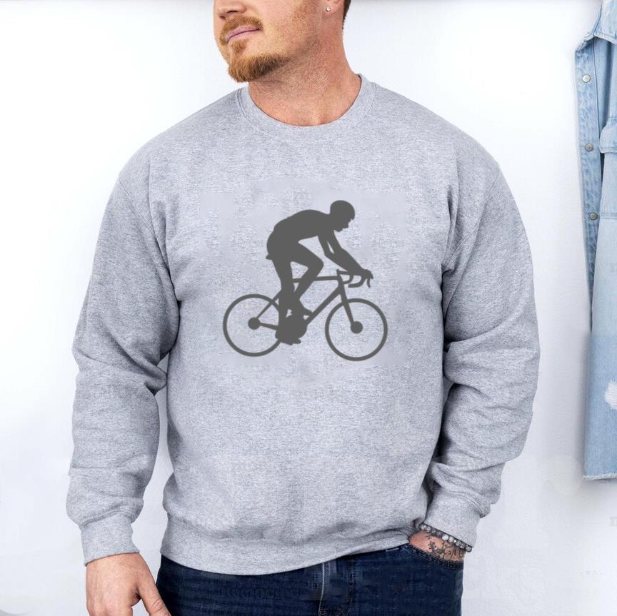 Speed Cyclist Silhouette Sweatshirt