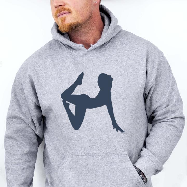Yoga Person Pose Hoodie